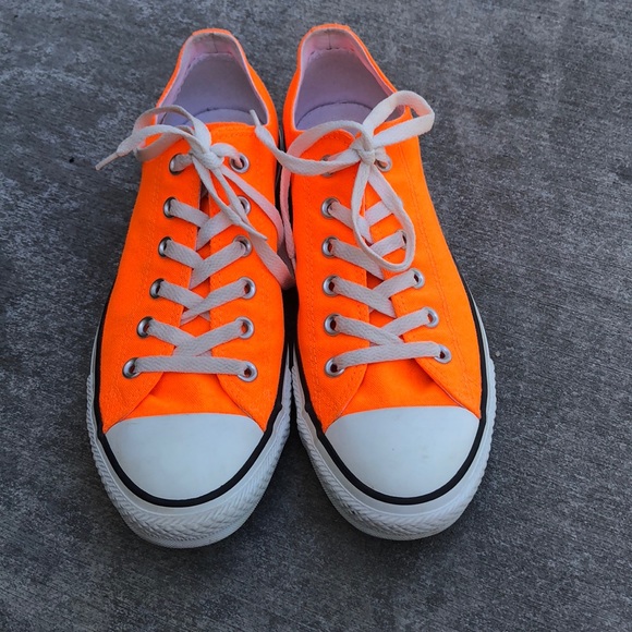 Orange converse mens Clearance